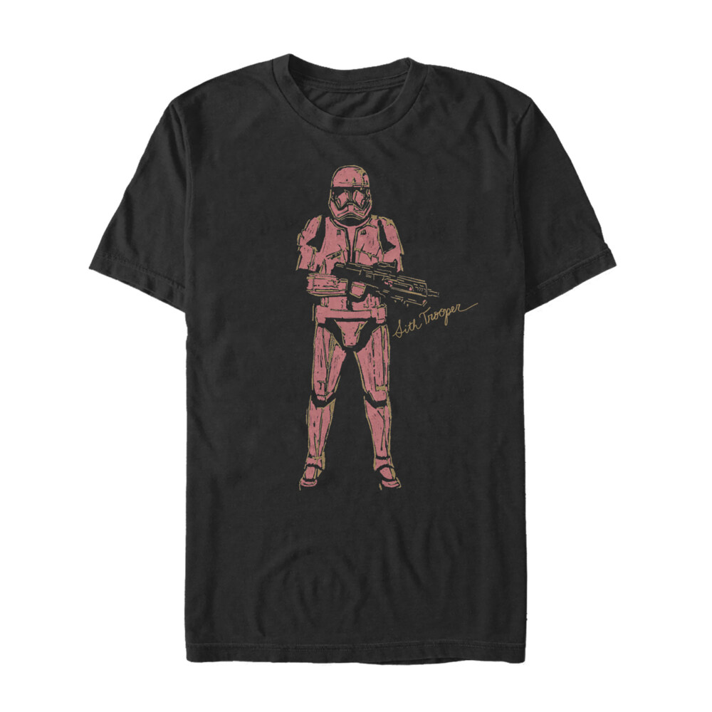 Men's Star Wars: The Rise of Skywalker Sith Trooper Villain  Adult T-Shirt