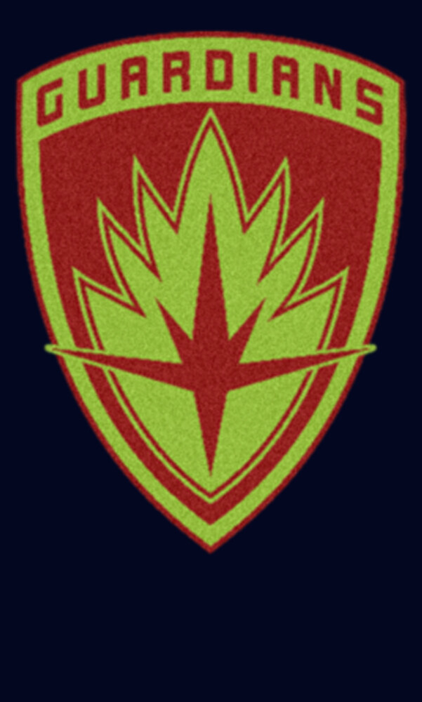 Men's Guardians of the Galaxy Holiday Special Small Guardians Badge  Adult T-Shirt