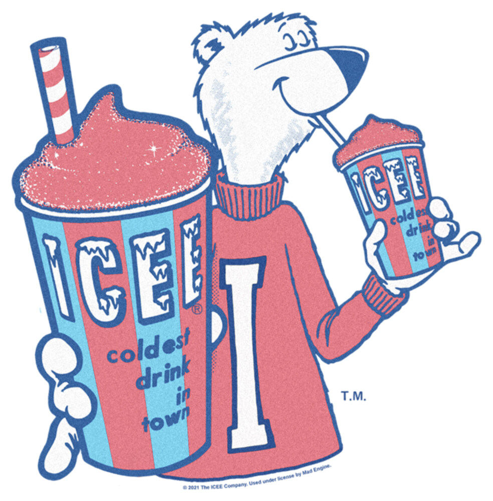 Men's ICEE Coldest Drink in Town  Adult T-Shirt