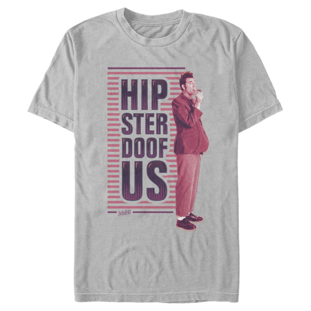 Men's Seinfeld Kramer Hipster Doofus  Adult T-Shirt