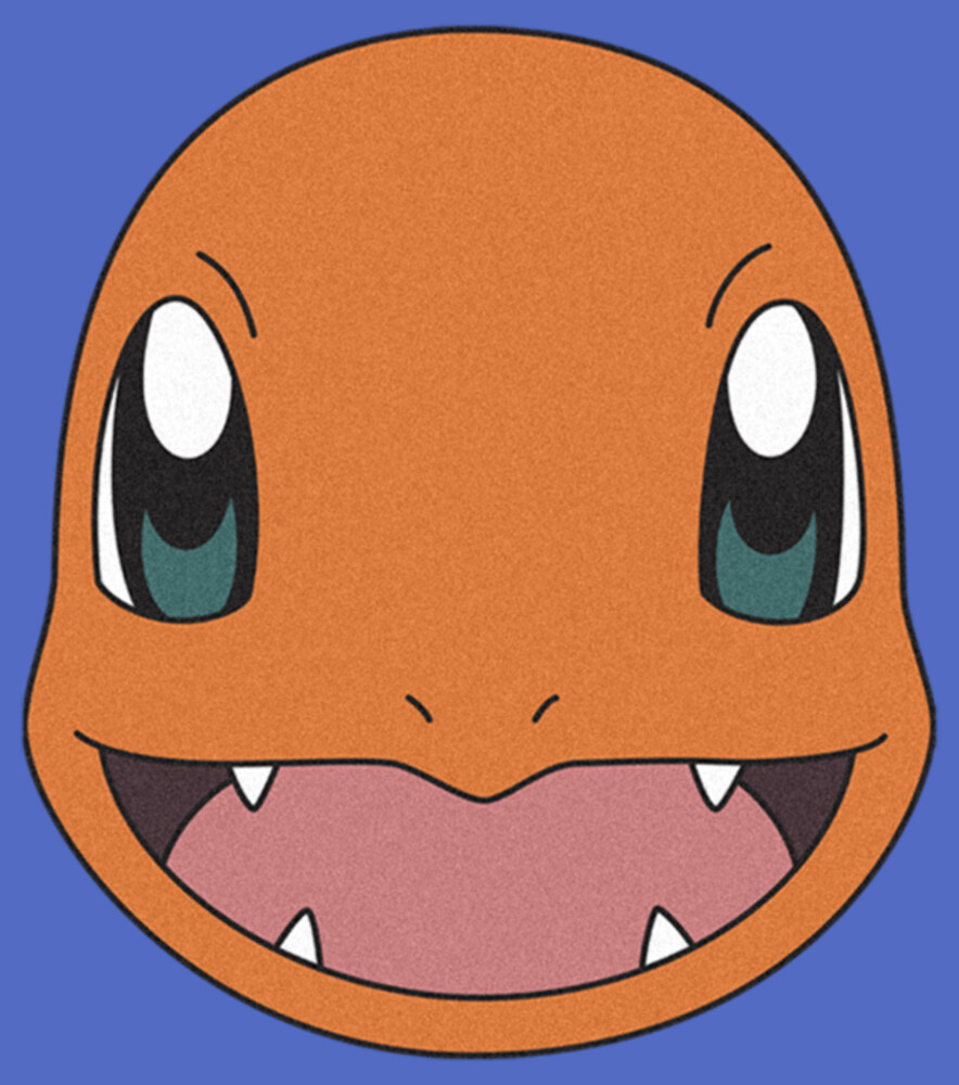 Men's Pokemon Charmander Smile  Adult Tank Top