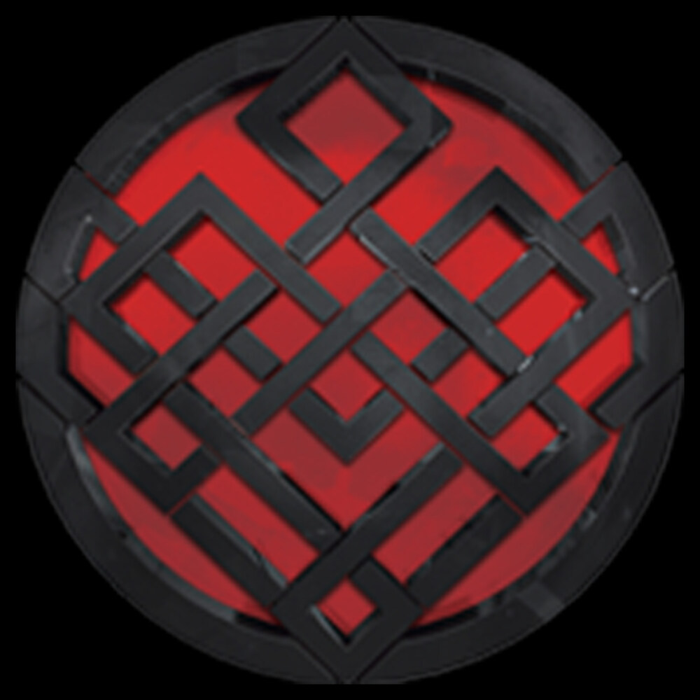 Men's Shang-Chi and the Legend of the Ten Rings Red Pocket Symbol  Adult T-Shirt