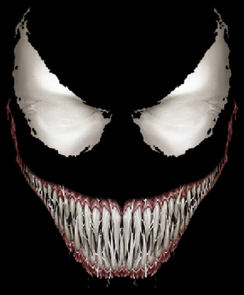 Men's Marvel Venom Grin  Adult Pull Over Hoodie