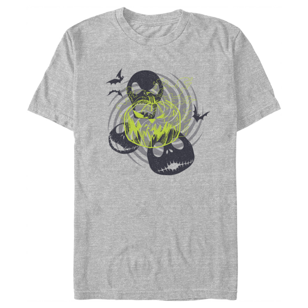 Men&#039;s The Nightmare Before Christmas Jack Faces Swirl  Adult T-Shirt