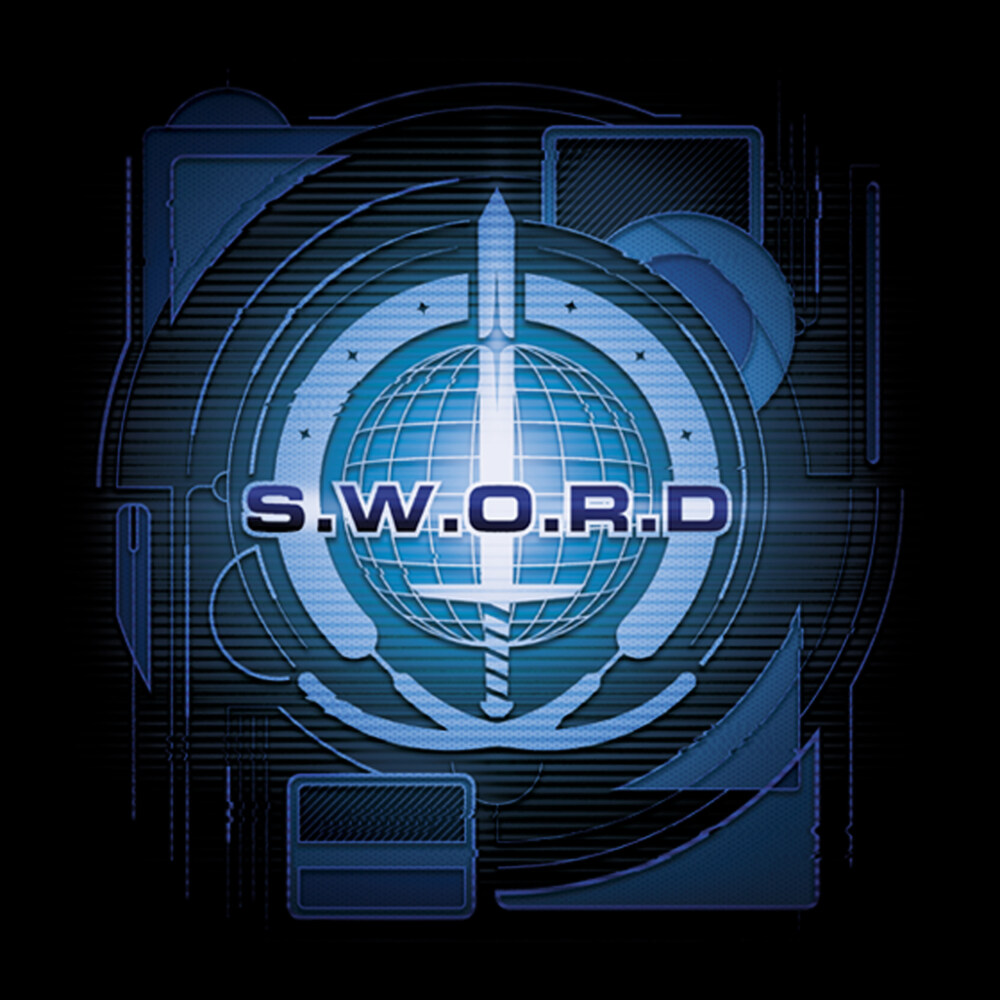 Men's Marvel WandaVision Digital S.W.O.R.D Logo  Adult T-Shirt