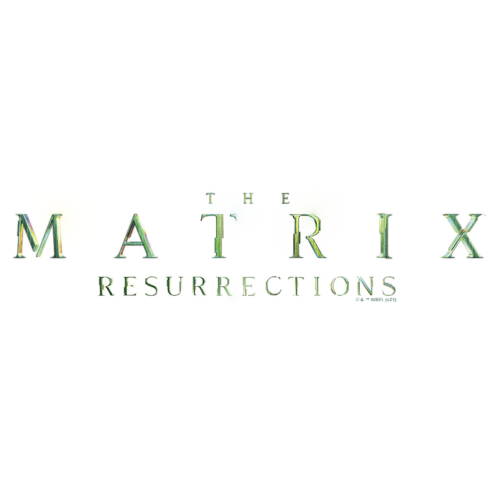 Men's The Matrix Resurrections Logo  Adult T-Shirt