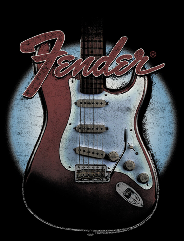 Men's Fender Guitar Spotlight Logo  Adult Sweatshirt