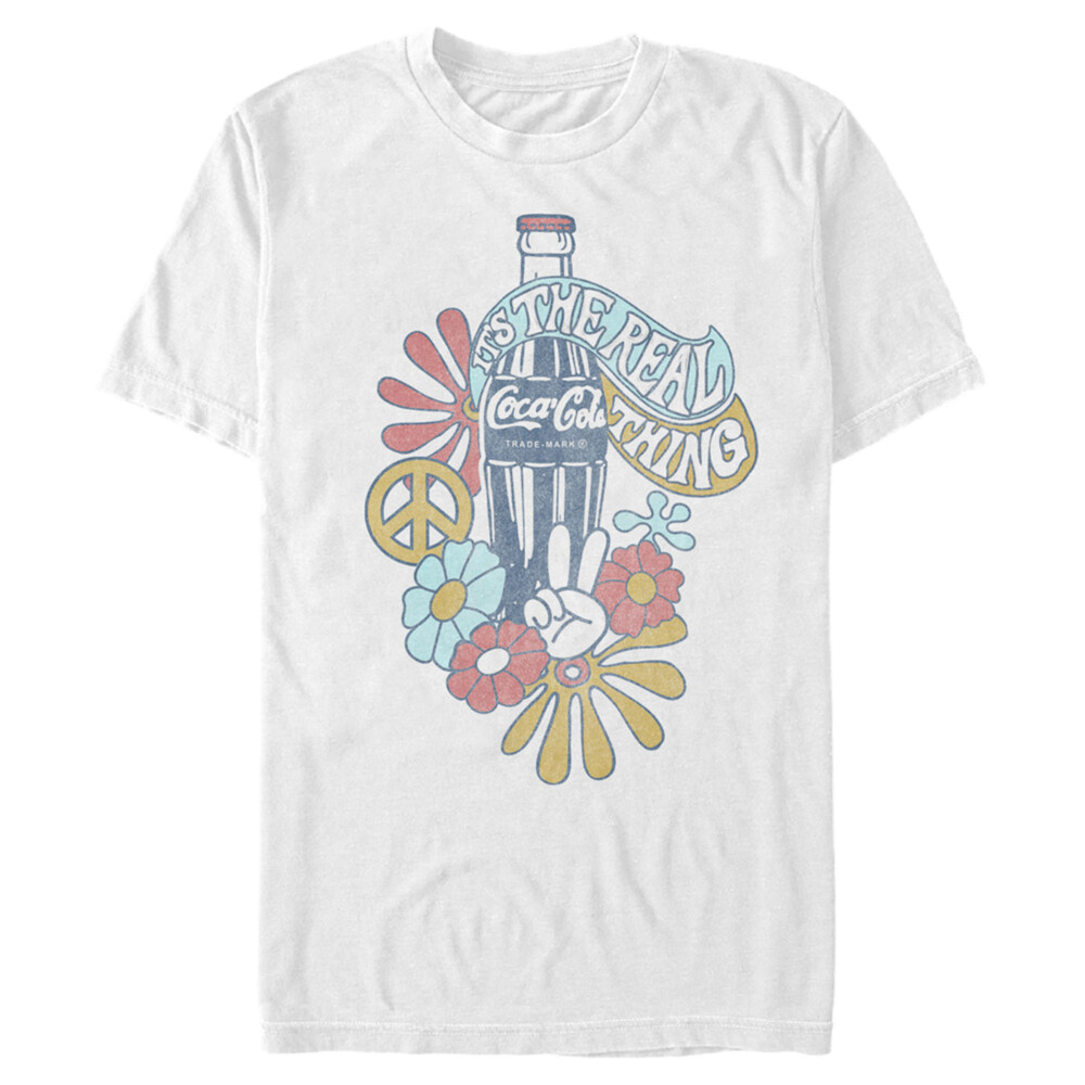 Men's Coca Cola Unity It's the Real Thing  Adult T-Shirt