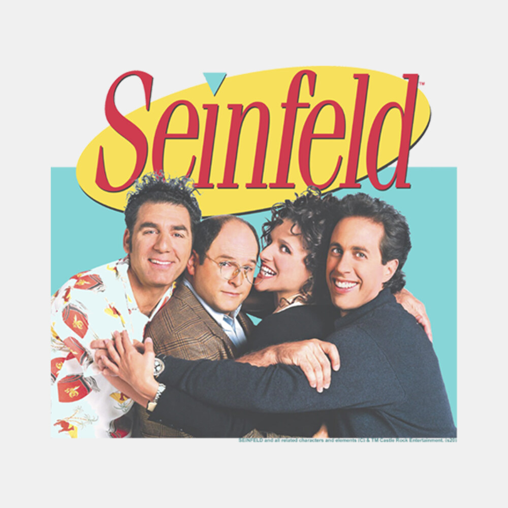 Men's Seinfeld Group Logo  Adult T-Shirt