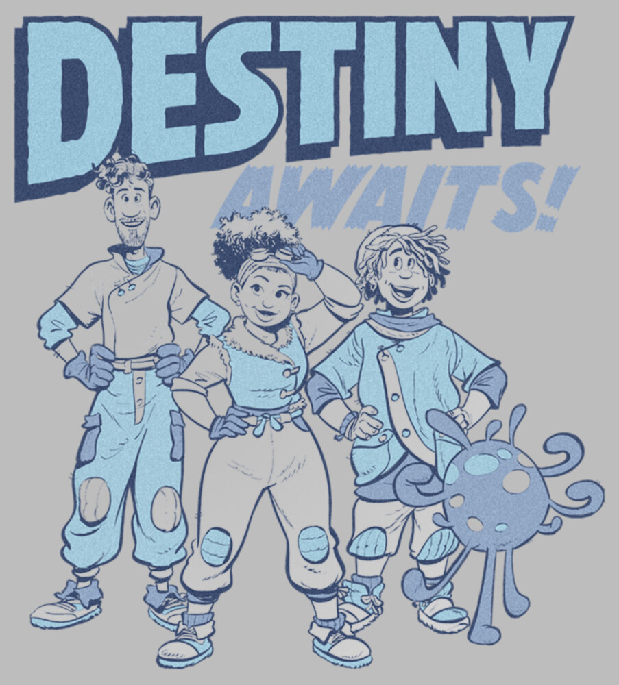 Men's Strange World Destiny Awaits  Adult T-Shirt
