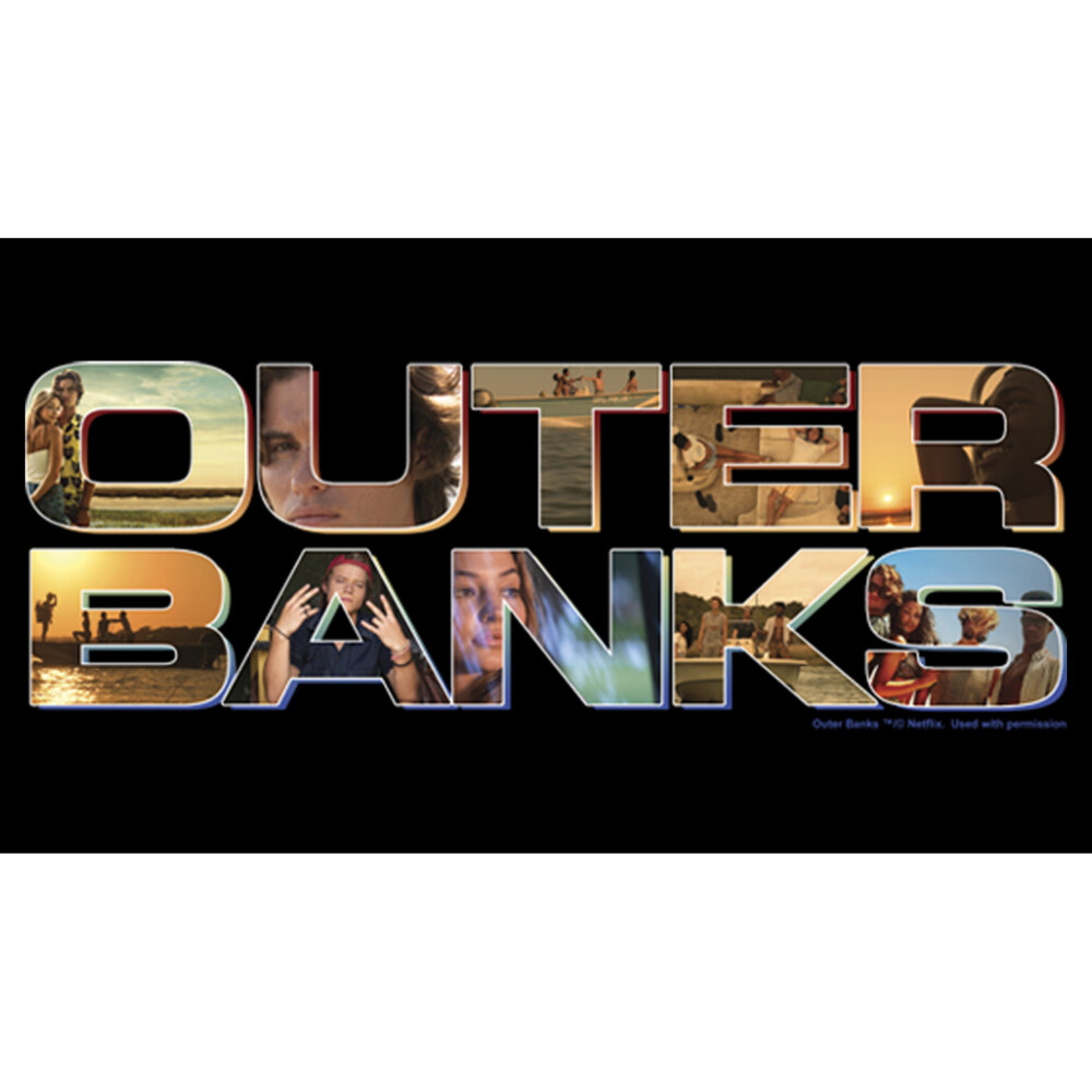 Men's Outer Banks Photo Logo  Adult T-Shirt