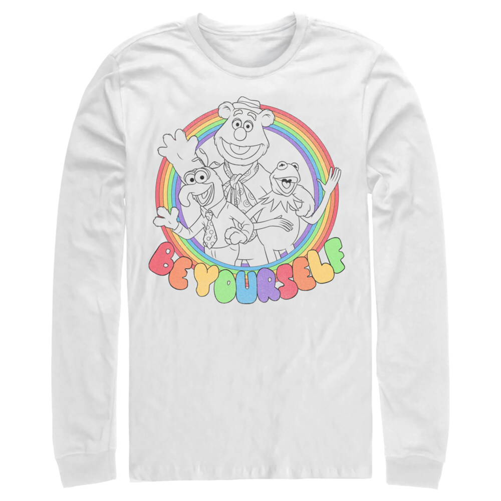 Men's The Muppets Be Yourself  Adult Long Sleeve Shirt