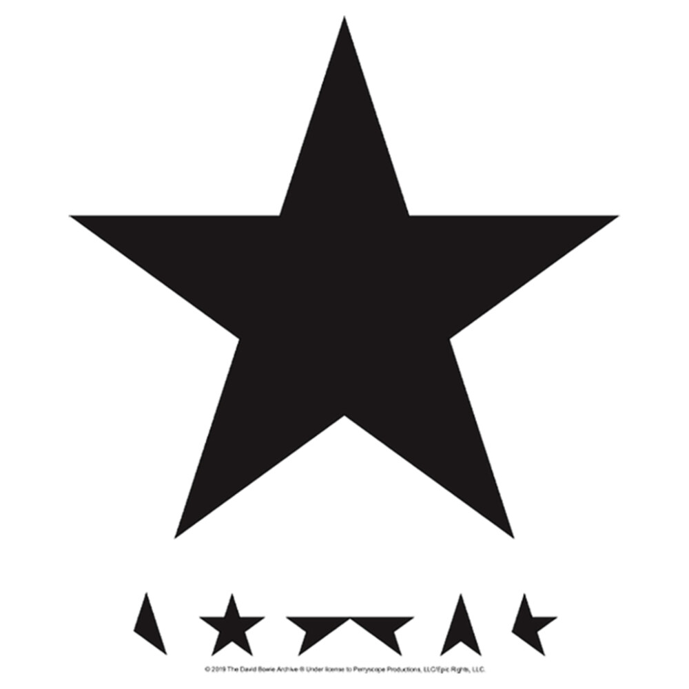 Men's David Bowie Blackstar  Adult T-Shirt
