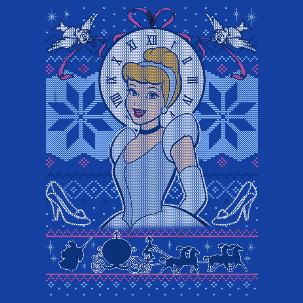 Men's Cinderella Cinderella Christmas Sweater  Adult T-Shirt