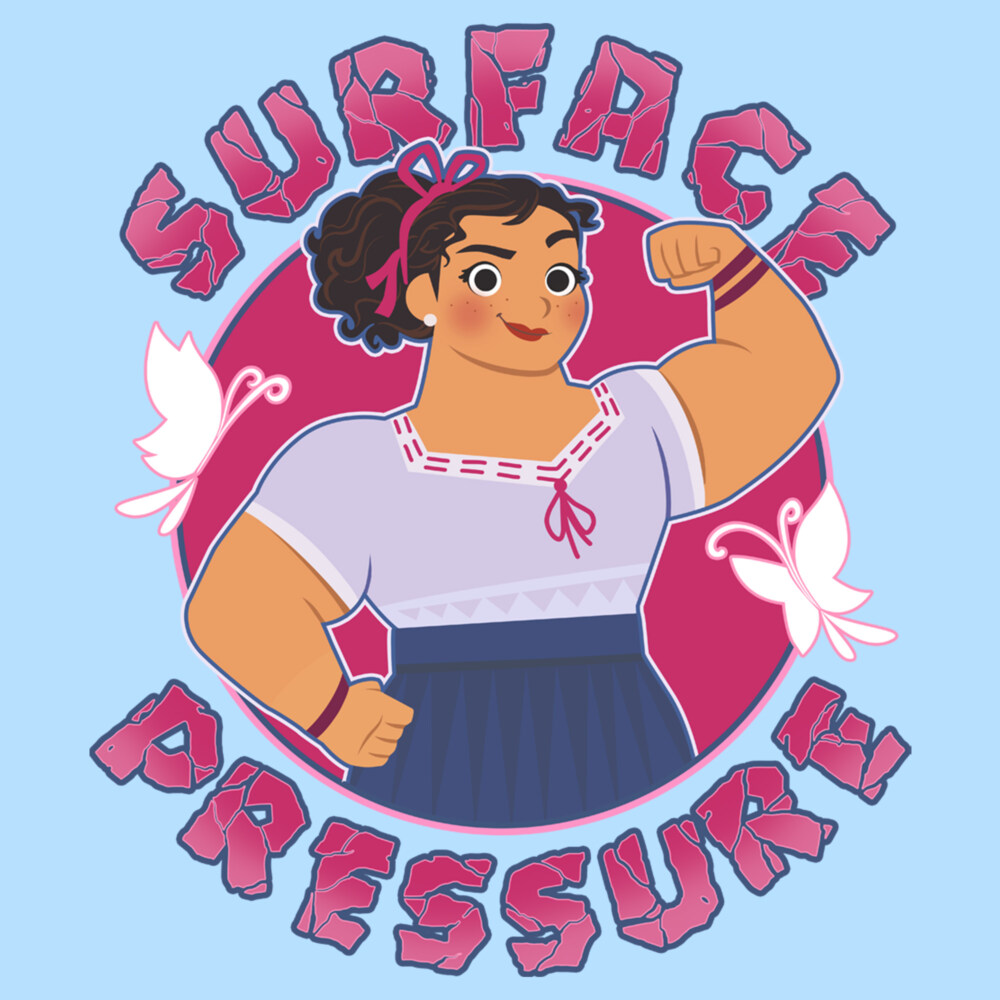 Men's Encanto Luisa Surface Pressure Strong  Adult T-Shirt