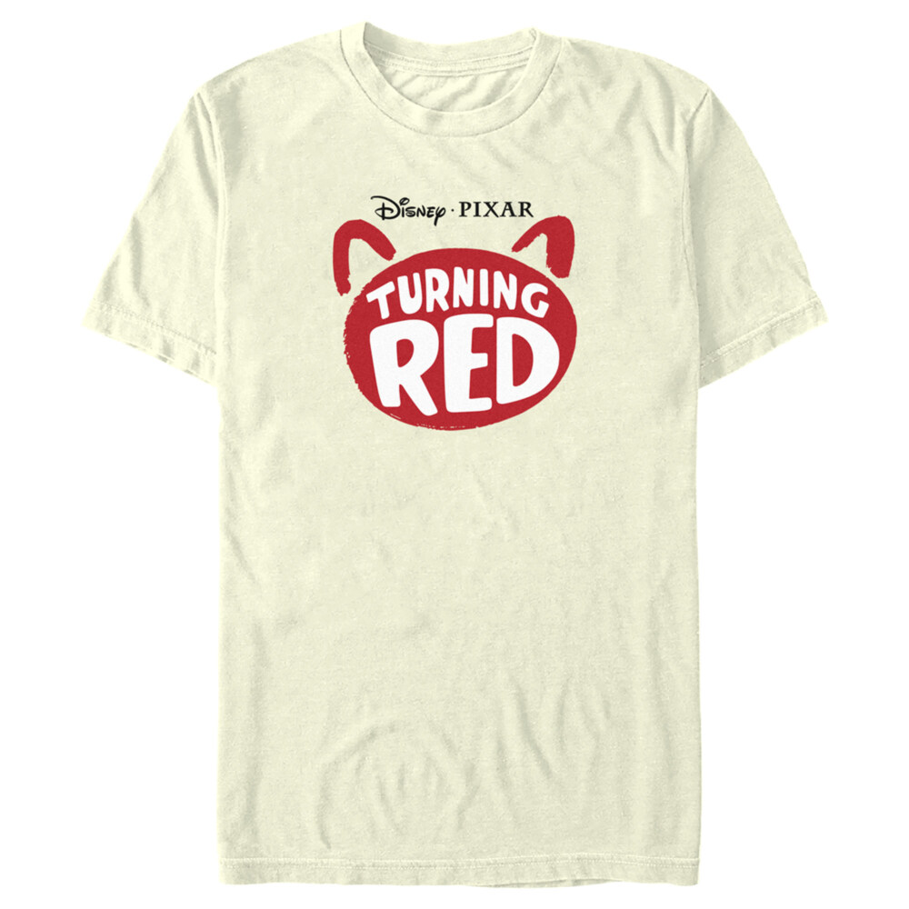 Men's Turning Red Panda Silhouette Logo  Adult T-Shirt
