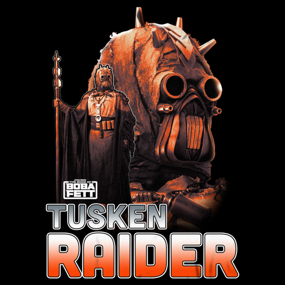 Men's Star Wars: The Book of Boba Fett Tusken Raider Outlaw Hunter  Adult T-Shirt