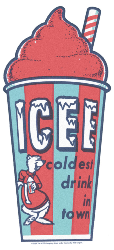 Men's ICEE Coldest Drink in Town Classic Cup  Adult T-Shirt