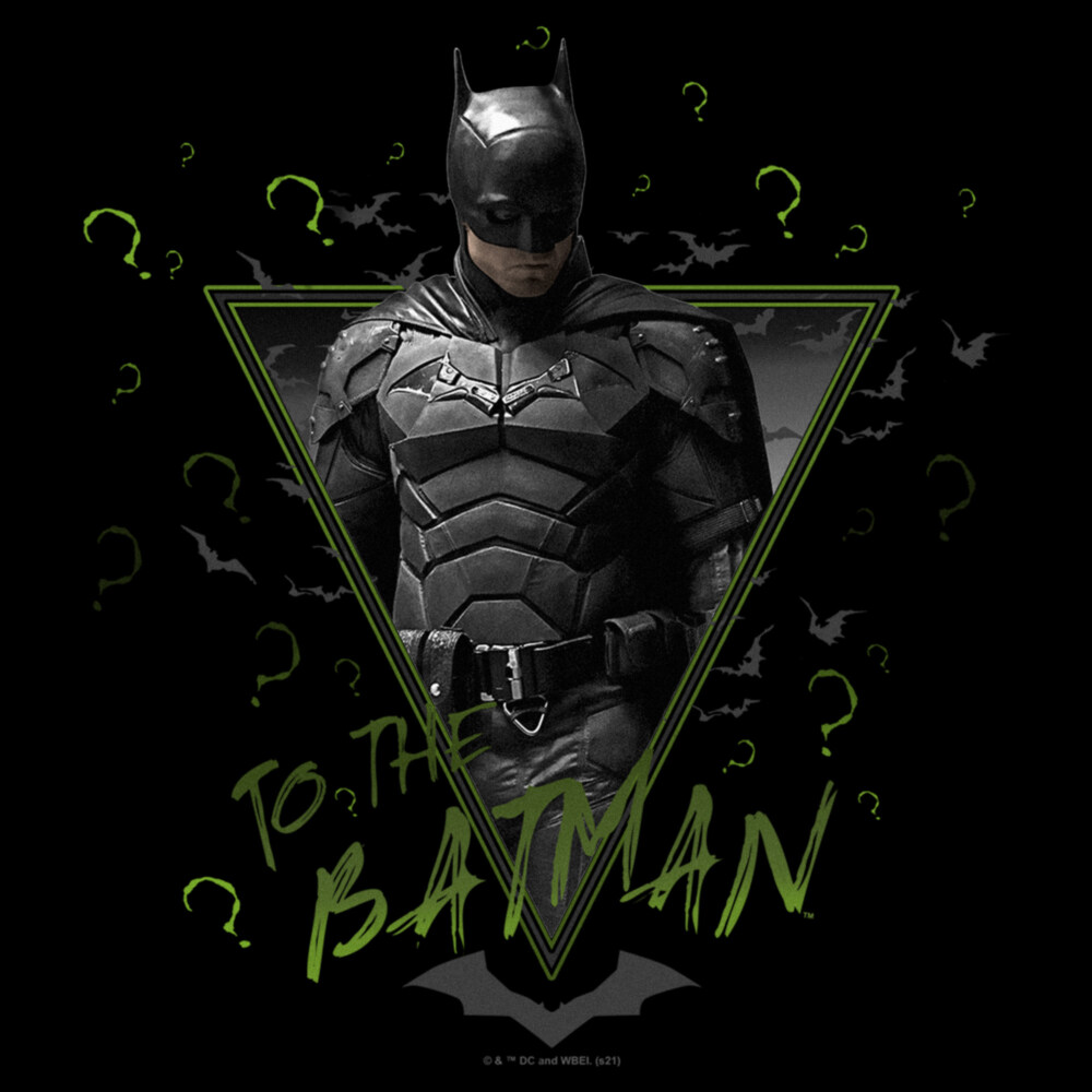 Men's The Batman Riddler To The Batman  Adult T-Shirt