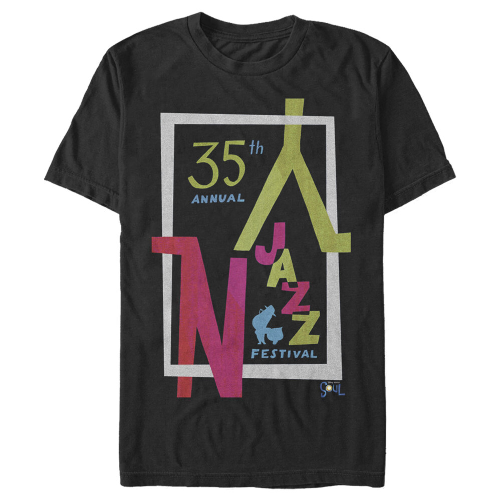 Men's Soul NY Jazz Festival Poster  Adult T-Shirt