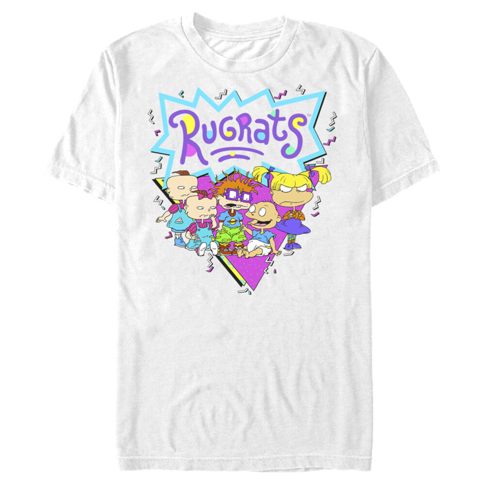 Men's Rugrats Pop Vibe Logo  Adult T-Shirt