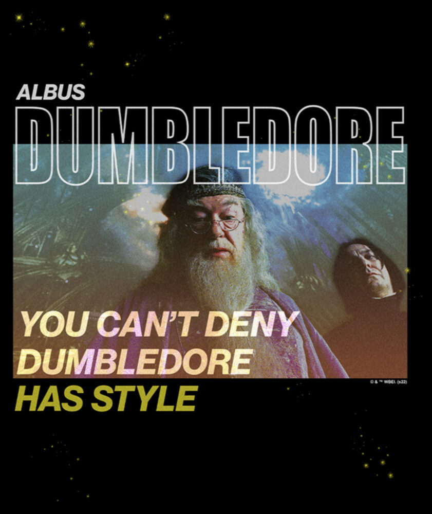 Men's Harry Potter Dumbledore Has Style  Adult T-Shirt