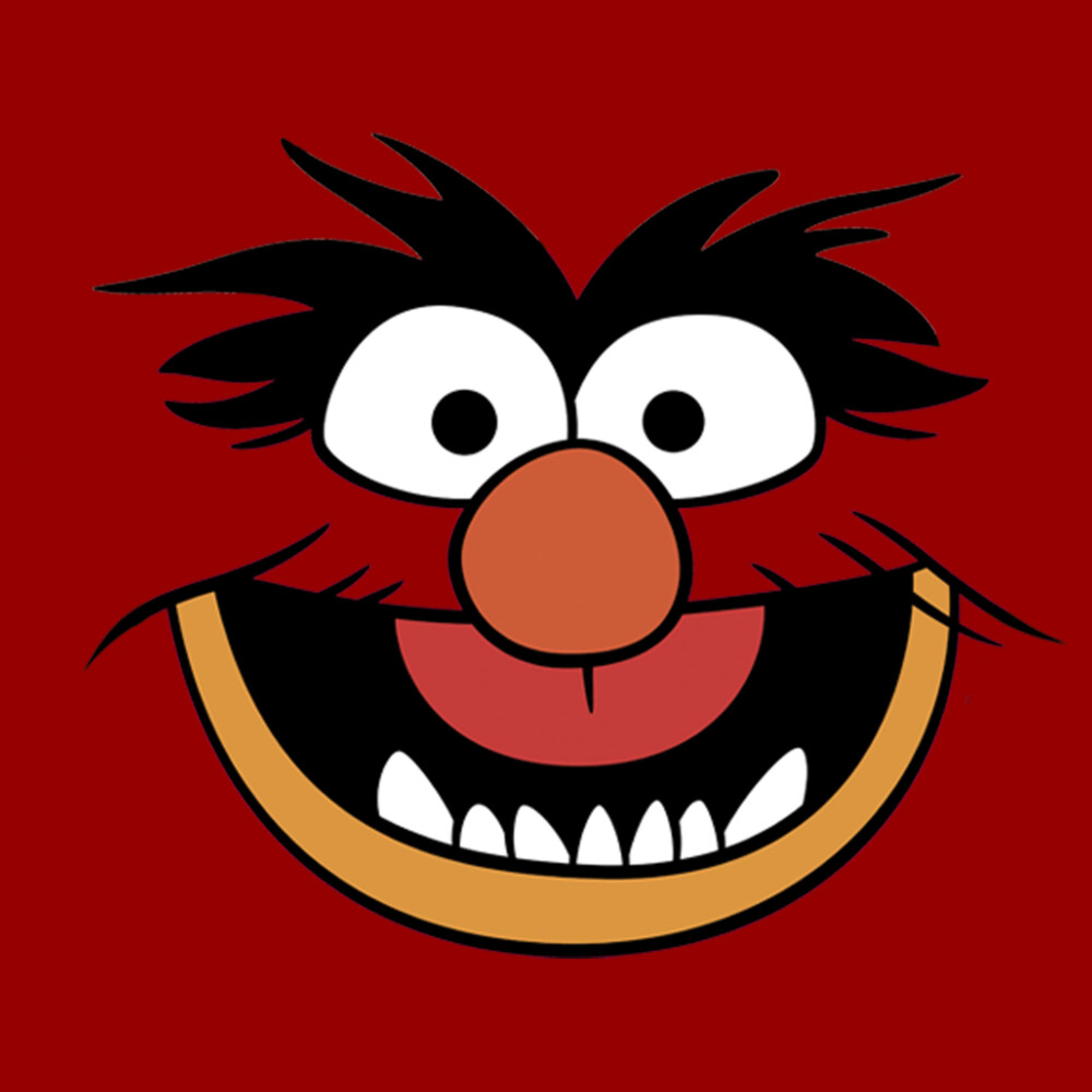 Men's The Muppets Animal Costume Tee  Adult T-Shirt