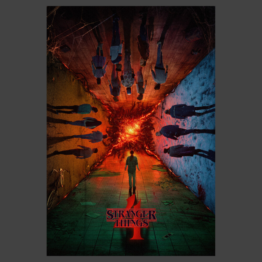 Men's Stranger Things The Rift Has Many Dimensions Poster  Adult Sweatshirt