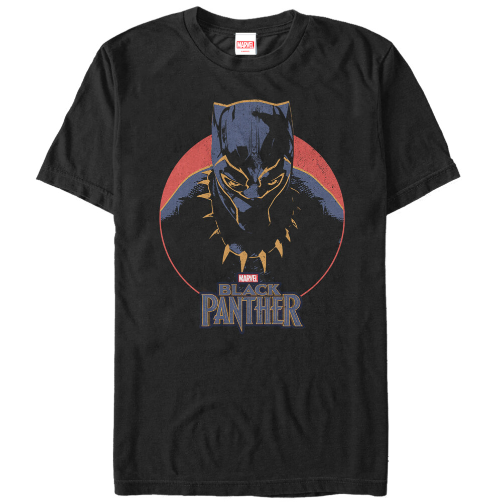 Men's Marvel Black Panther Retro  Adult T-Shirt