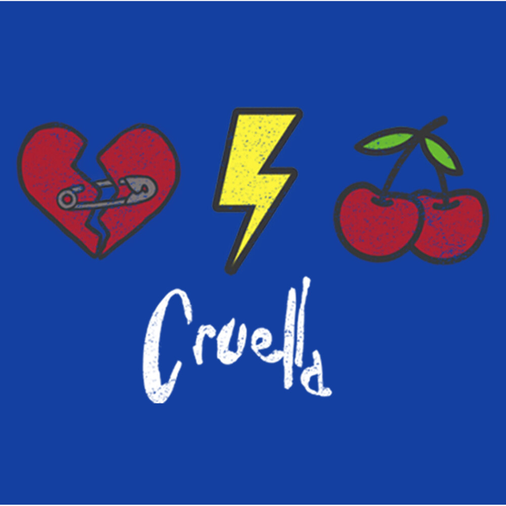 Men's Cruella Patches Logo  Adult T-Shirt