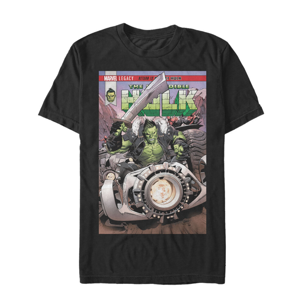 Men's Marvel Legacy Return Hulk  Adult T-Shirt