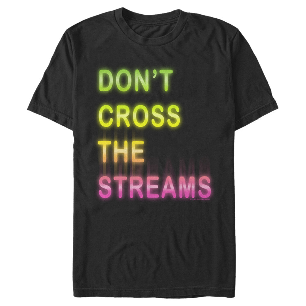 Men's Ghostbusters Don't Cross the Streams  Adult T-Shirt