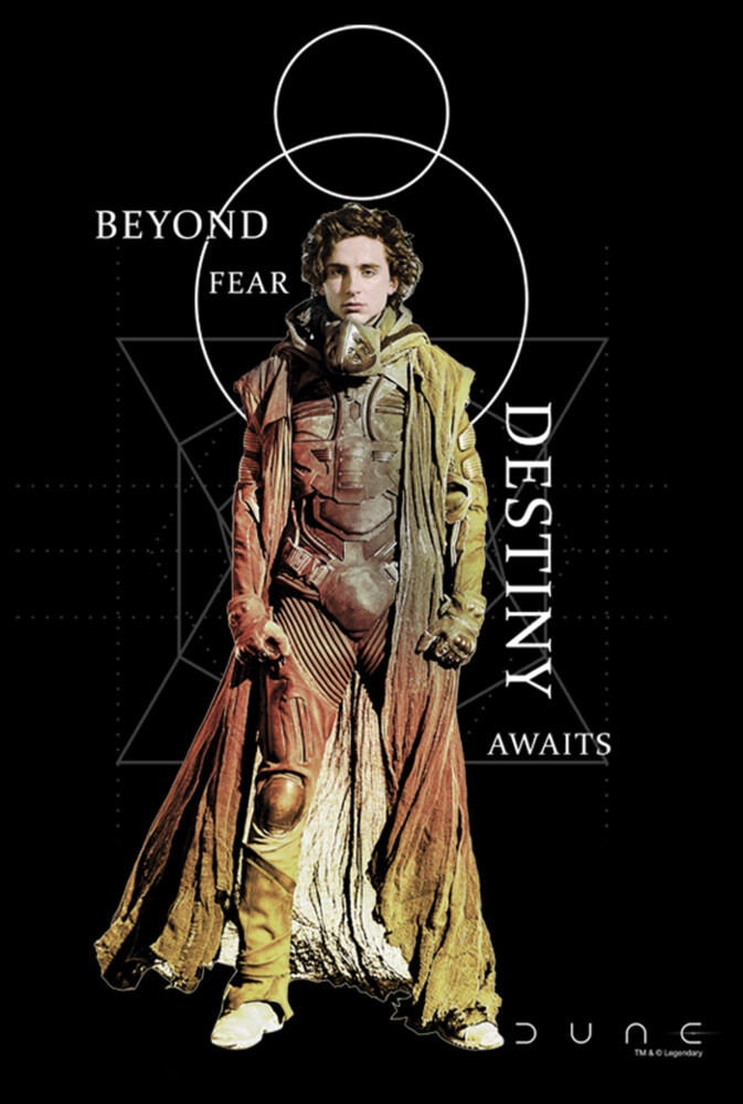 Men's Dune Destiny Awaits  Adult T-Shirt