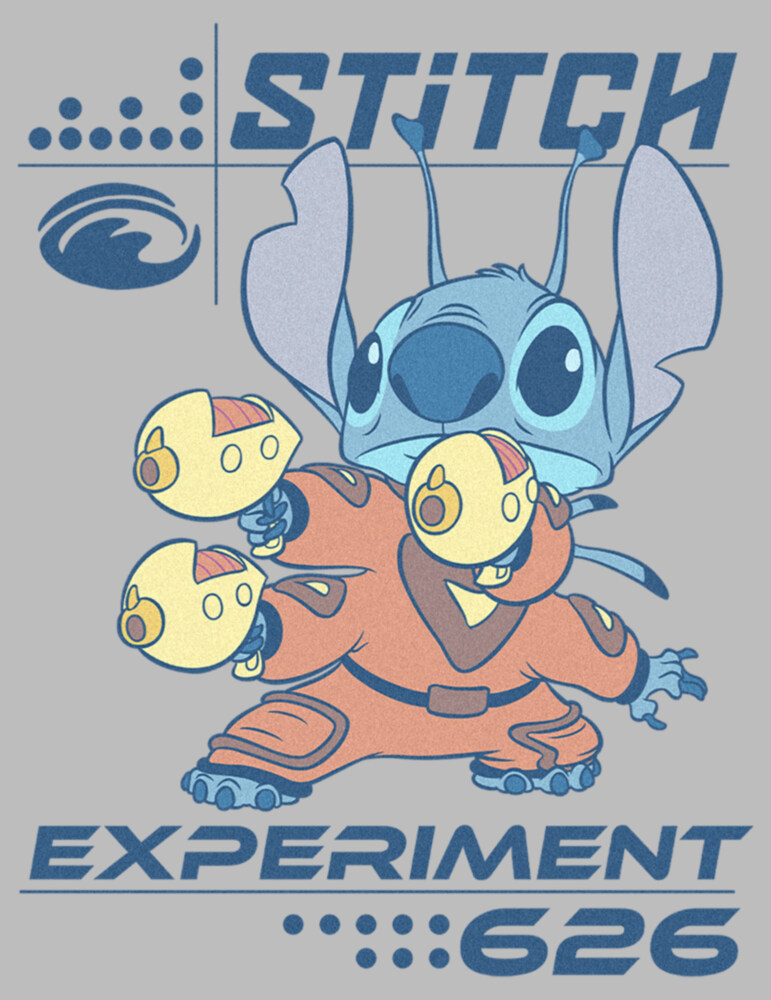 Men's Lilo & Stitch Armed and Ready  Adult T-Shirt