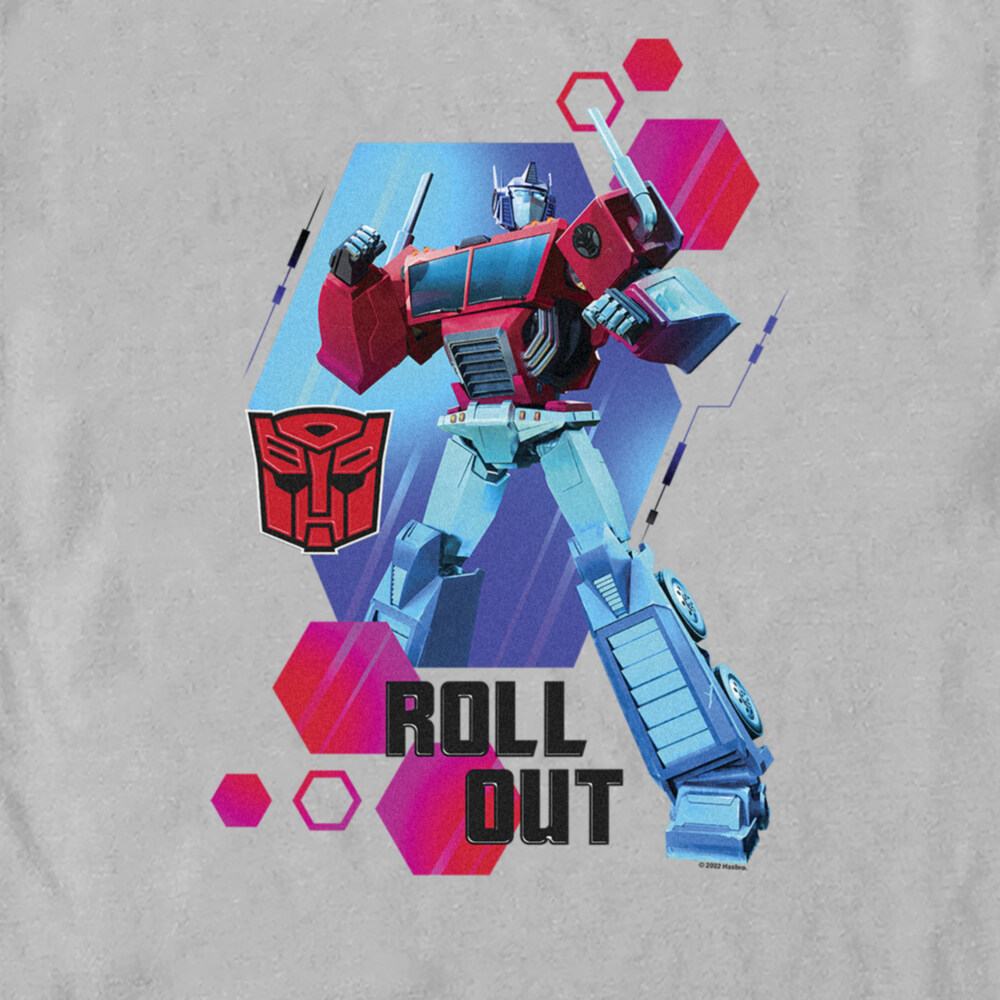 Men's Transformers: EarthSpark Optimus Roll Out  Adult T-Shirt
