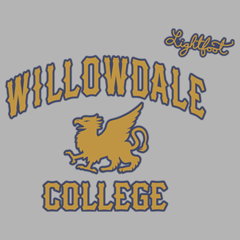 Men's Onward Willowdale College Crest  Adult Pull Over Hoodie