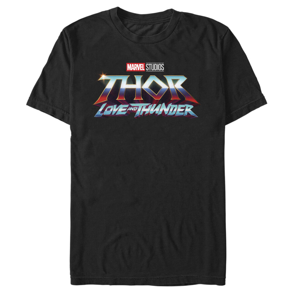 Men's Marvel: Thor: Love and Thunder Classic Logo  Adult T-Shirt