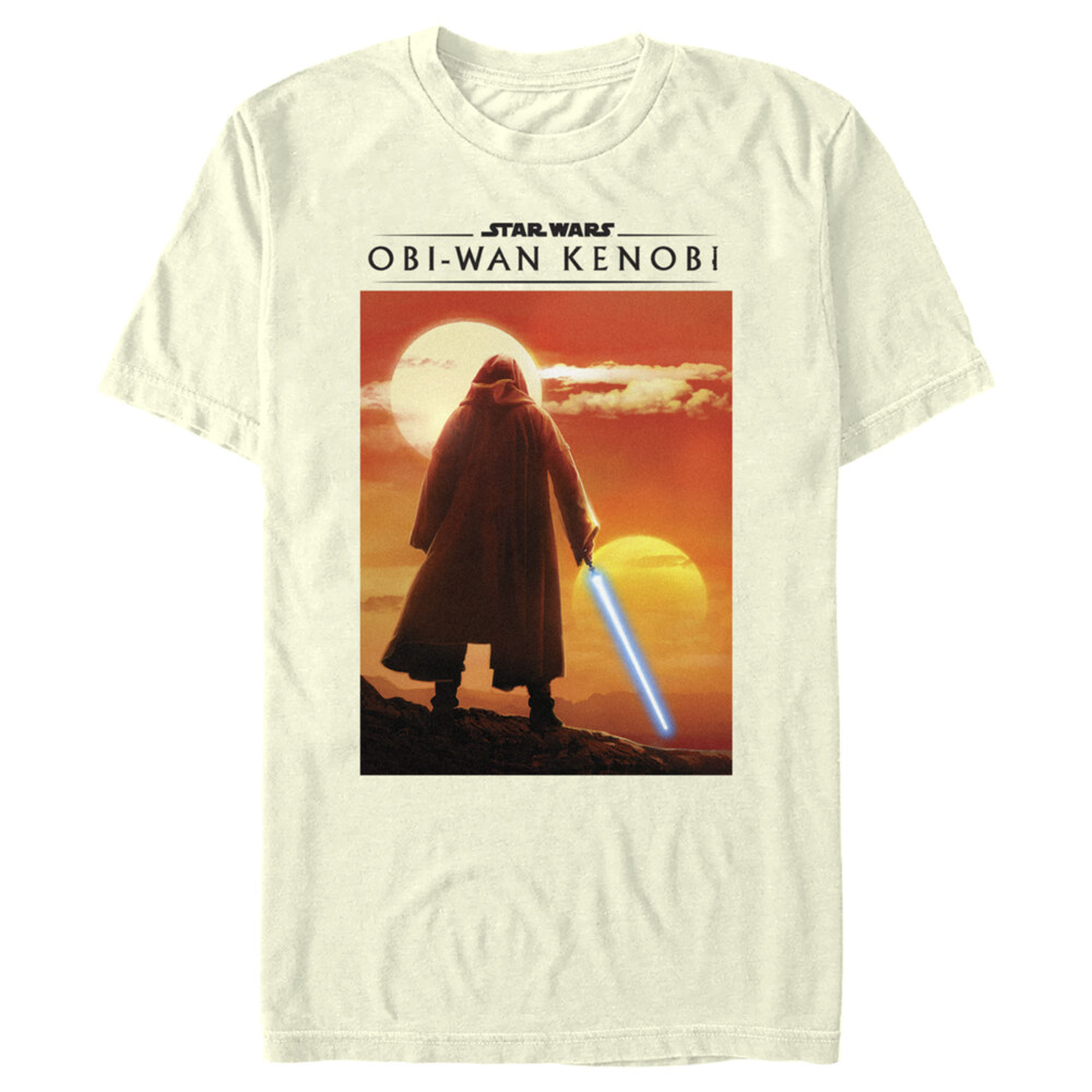 Men's Star Wars: Obi-Wan Kenobi Two Suns and Kenobi on the Horizon  Adult T-Shirt
