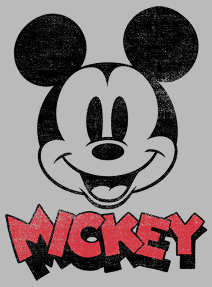 Men's Mickey & Friends Mickey Mouse Retro Headshot  Adult Tank Top