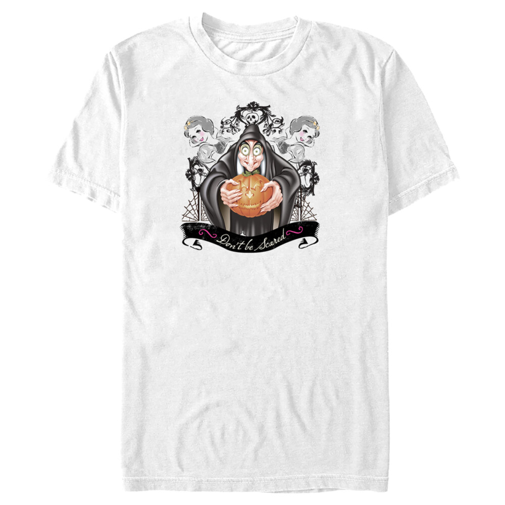 Men's Snow White and the Seven Dwarves Evil Queen Pumpkin  Adult T-Shirt