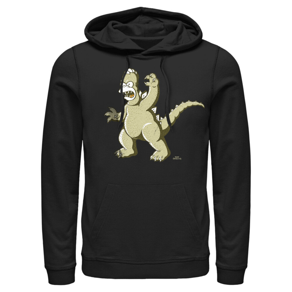 Men's The Simpsons Homerzilla  Adult Pull Over Hoodie