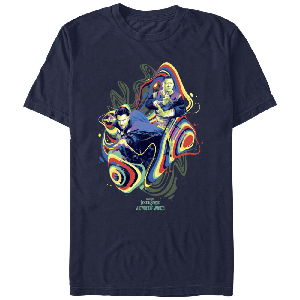 Men's Marvel Doctor Strange in the Multiverse of Madness Groovy Magic  Adult T-Shirt