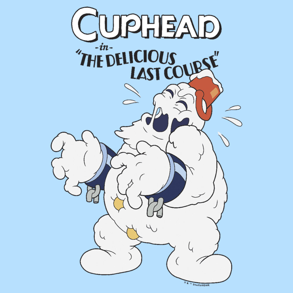 Men's Cuphead The Delicious Last Course Mortimer Freeze  Adult T-Shirt