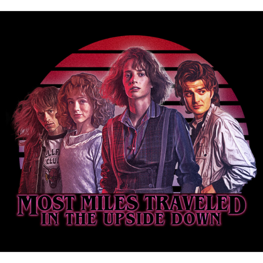 Men's Stranger Things Teen Group Shot  Adult T-Shirt