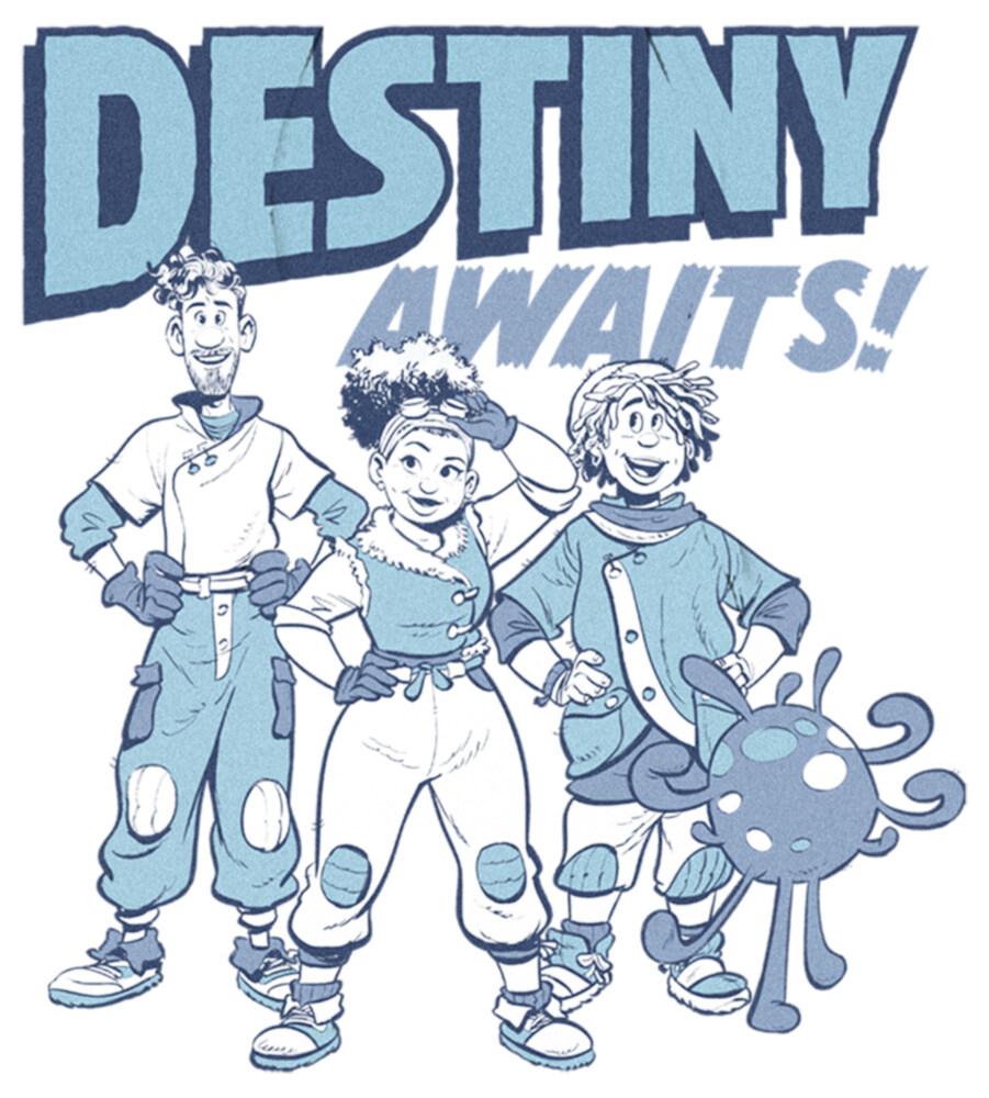 Men's Strange World Destiny Awaits  Adult Pull Over Hoodie