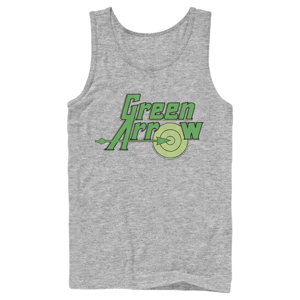 Men's Justice League Classic Arrow Logo  Adult Tank Top