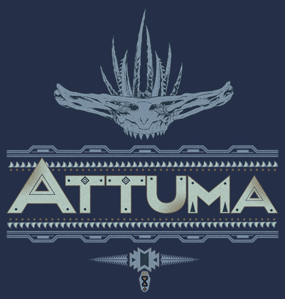 Men's Marvel: Black Panther: Wakanda Forever Attuma Logo  Adult T-Shirt