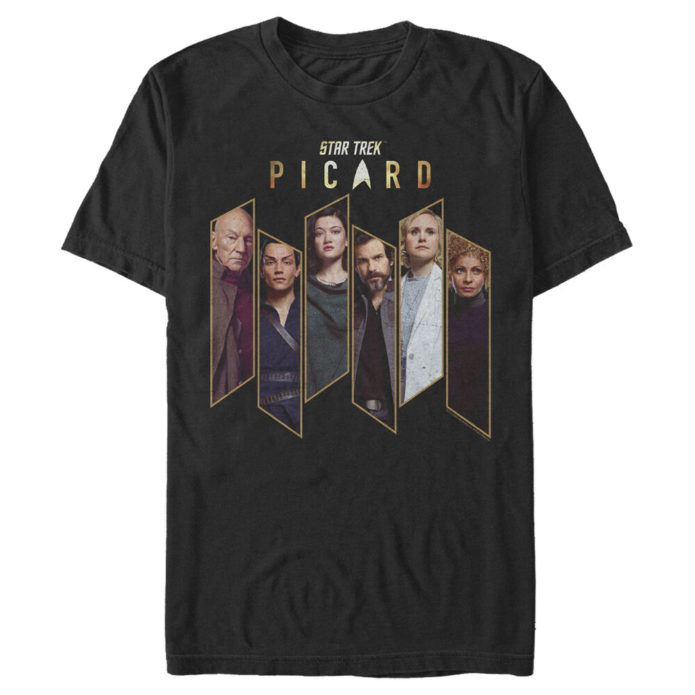 Men's Star Trek: Picard Crew Panels  Adult T-Shirt