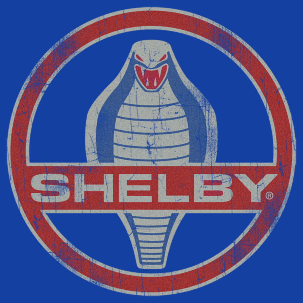 Men's Shelby Cobra Vintage Logo  Adult T-Shirt