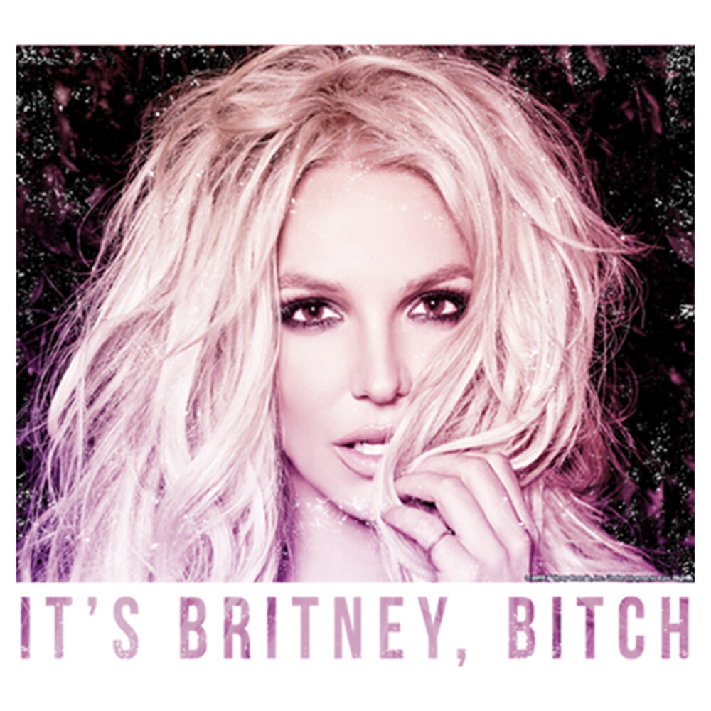 Men's Britney Spears Pop Star Attitude  Adult T-Shirt